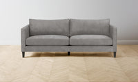 The Crosby Sofa - Nubuck Leather Asphalt