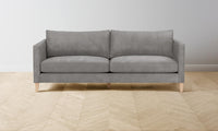 The Crosby Sofa - Nubuck Leather Asphalt