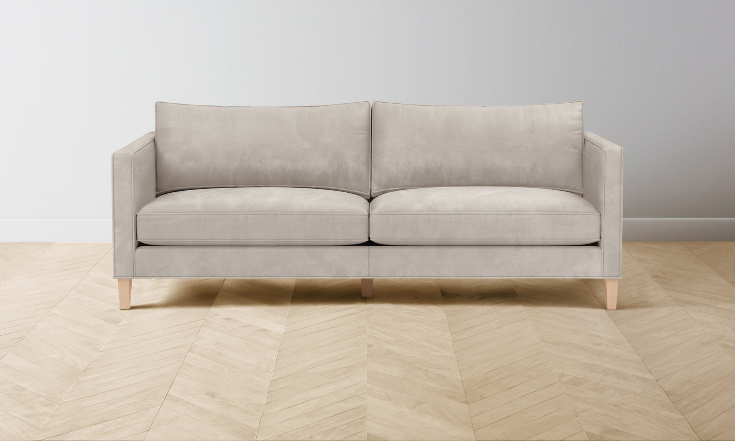 The Crosby Sofa - Nubuck Leather Sail