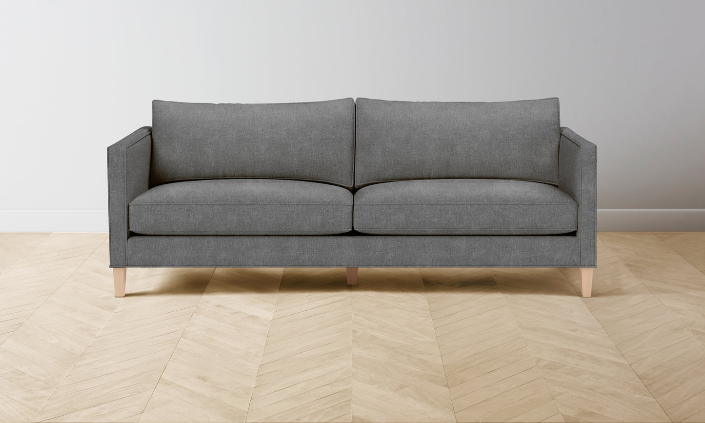 The Crosby Sofa - Performance Melange Weave Night