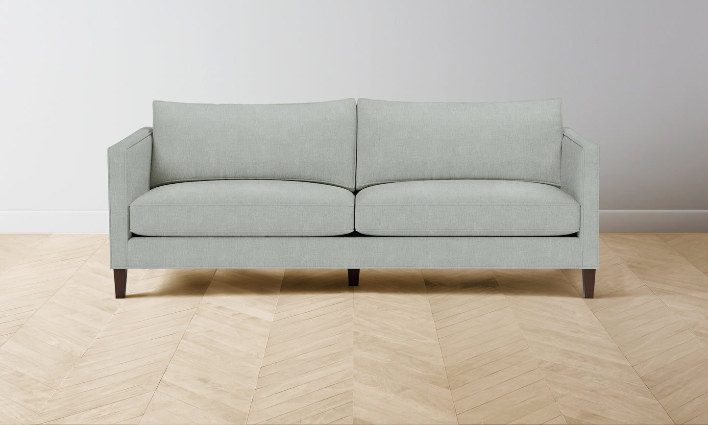 The Crosby Sofa - Performance Melange Weave Seaglass