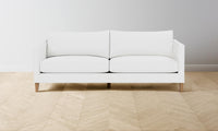 The Crosby Sectional - Performance Linen Weave Pure White