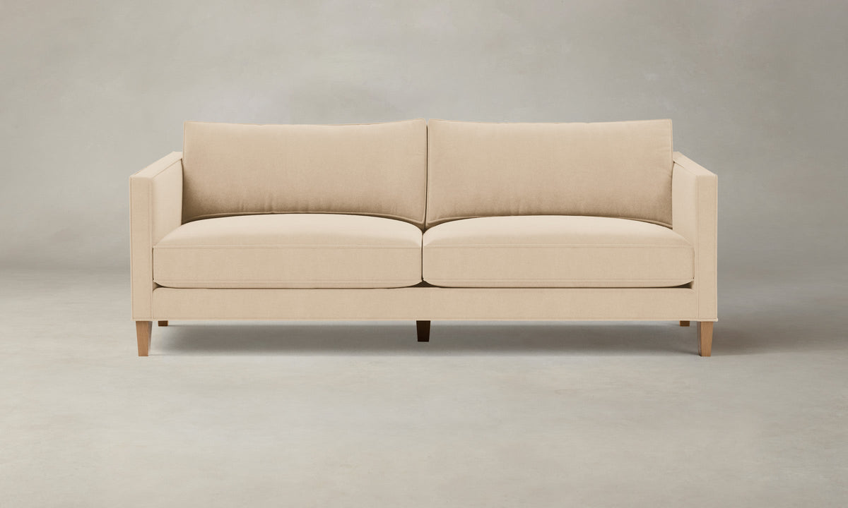 The Crosby Sofa - Performance Velvet Butter