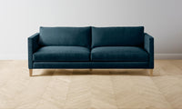 The Crosby Sectional - Performance Velvet Lagoon