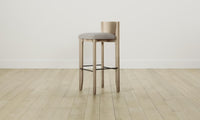 The Delancey Bar & Counter Stool - Belgian Linen Agate