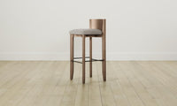 The Delancey Bar & Counter Stool - Belgian Linen Agate