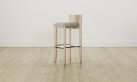 The Delancey Bar & Counter Stool - Belgian Linen Agate