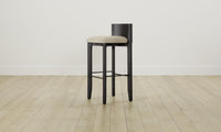 The Delancey Bar & Counter Stool - Belgian Linen Alder