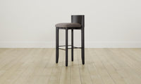 The Delancey Bar & Counter Stool - Belgian Linen Carob