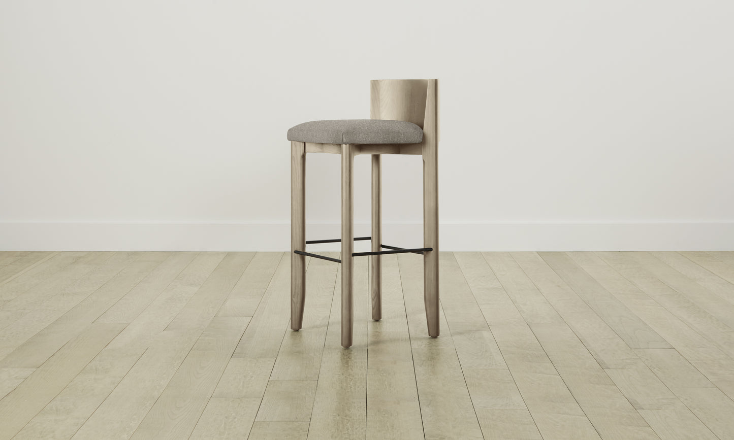 The Delancey Bar & Counter Stool - Merino Dusk