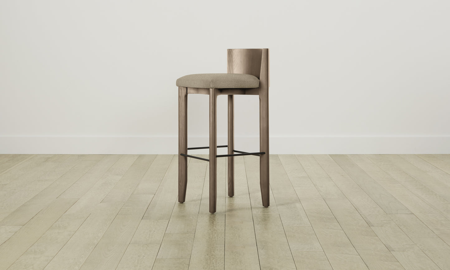 The Delancey Bar & Counter Stool - Merino Wheat