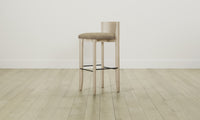 The Delancey Bar & Counter Stool - Mohair Almond