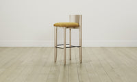 The Delancey Bar & Counter Stool - Mohair Amber