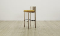 The Delancey Bar & Counter Stool - Mohair Amber