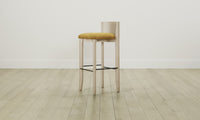 The Delancey Bar & Counter Stool - Mohair Amber