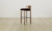 The Delancey Bar & Counter Stool - Mohair Chocolate