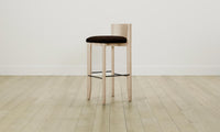 The Delancey Bar & Counter Stool - Mohair Chocolate