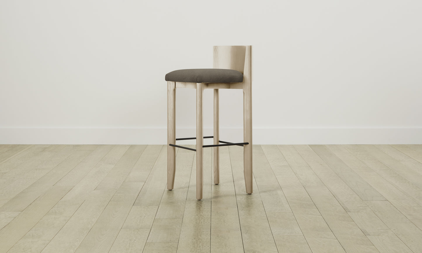 The Delancey Bar & Counter Stool - Mohair Mink