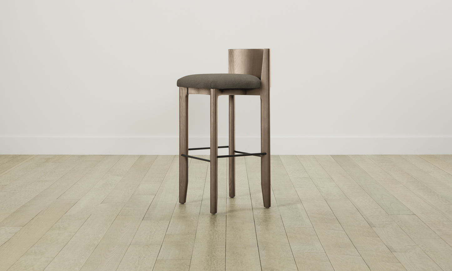 The Delancey Bar & Counter Stool - Mohair Mink