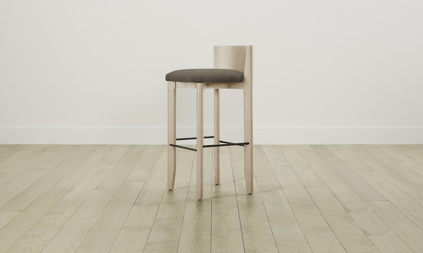 The Delancey Bar & Counter Stool - Mohair Mink