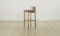 The Delancey Bar & Counter Stool - Mohair Peony