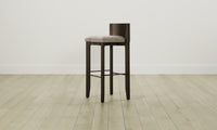 The Delancey Bar & Counter Stool - Nubuck Leather Fawn