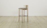 The Delancey Bar & Counter Stool - Performance Basketweave Malt