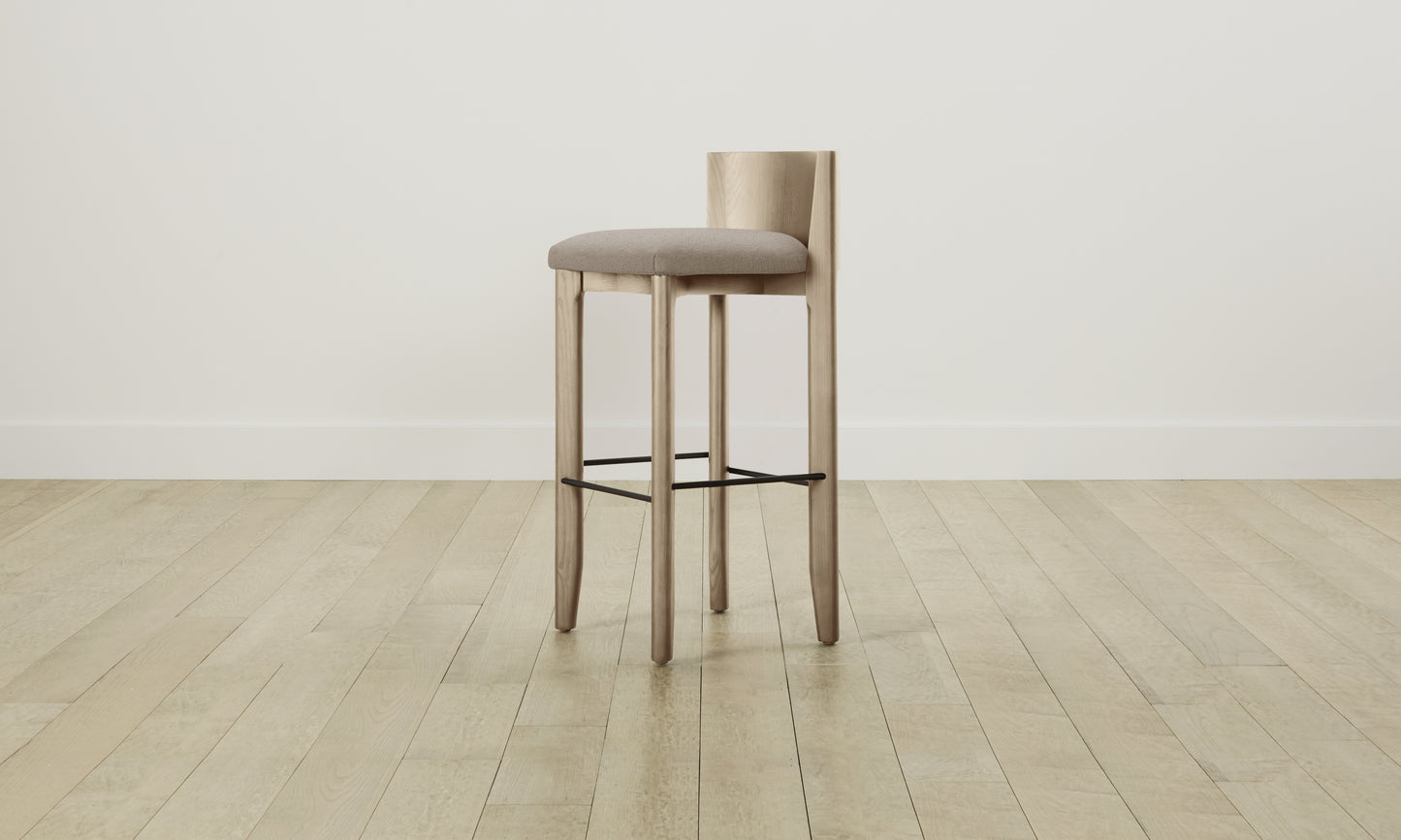 The Delancey Bar & Counter Stool - Performance Bouclé Morel