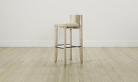 The Delancey Bar & Counter Stool - Performance Linen Weave Prairie