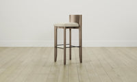 The Delancey Bar & Counter Stool - Performance Linen Weave Prairie