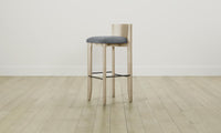 The Delancey Bar & Counter Stool - Performance Mélange Weave Aegean