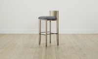 The Delancey Bar & Counter Stool - Performance Mélange Weave Aegean