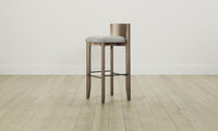 The Delancey Bar & Counter Stool - Performance Melange Weave Flint