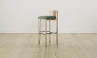 The Delancey Bar & Counter Stool - Performance Stonewashed Linen Aspen