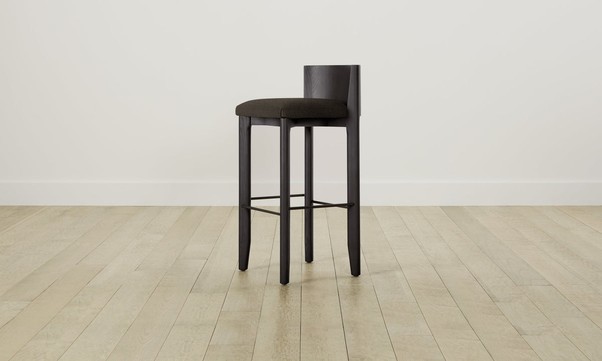 The Delancey Bar & Counter Stool - Performance Textural Weave Root