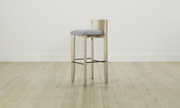 The Delancey Bar & Counter Stool - Performance Linen Weave Cloud