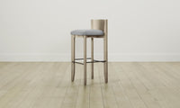 The Delancey Bar & Counter Stool - Performance Linen Weave Cloud