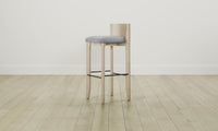 The Delancey Bar & Counter Stool - Performance Linen Weave Cloud