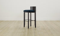 The Delancey Bar & Counter Stool - Performance Linen Weave Bay