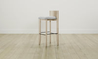 The Delancey Bar & Counter Stool - Performance Textured Tweed Dove