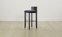 The Delancey Bar & Counter Stool - Performance Velvet Midnight