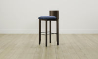 The Delancey Bar & Counter Stool - Performance Velvet Sapphire