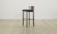 The Delancey Bar & Counter Stool - Performance Velvet Sapphire