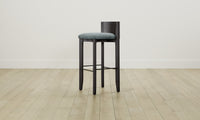 The Delancey Bar & Counter Stool - Performance Velvet Seafoam