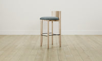 The Delancey Bar & Counter Stool - Performance Velvet Seafoam