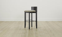 The Delancey Bar & Counter Stool - Performance Velvet Taupe