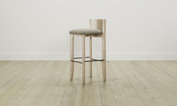 The Delancey Bar & Counter Stool - Performance Velvet Taupe