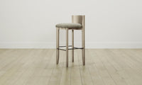 The Delancey Bar & Counter Stool - Performance Velvet Taupe