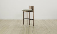 The Delancey Bar & Counter Stool - Performance Velvet Taupe