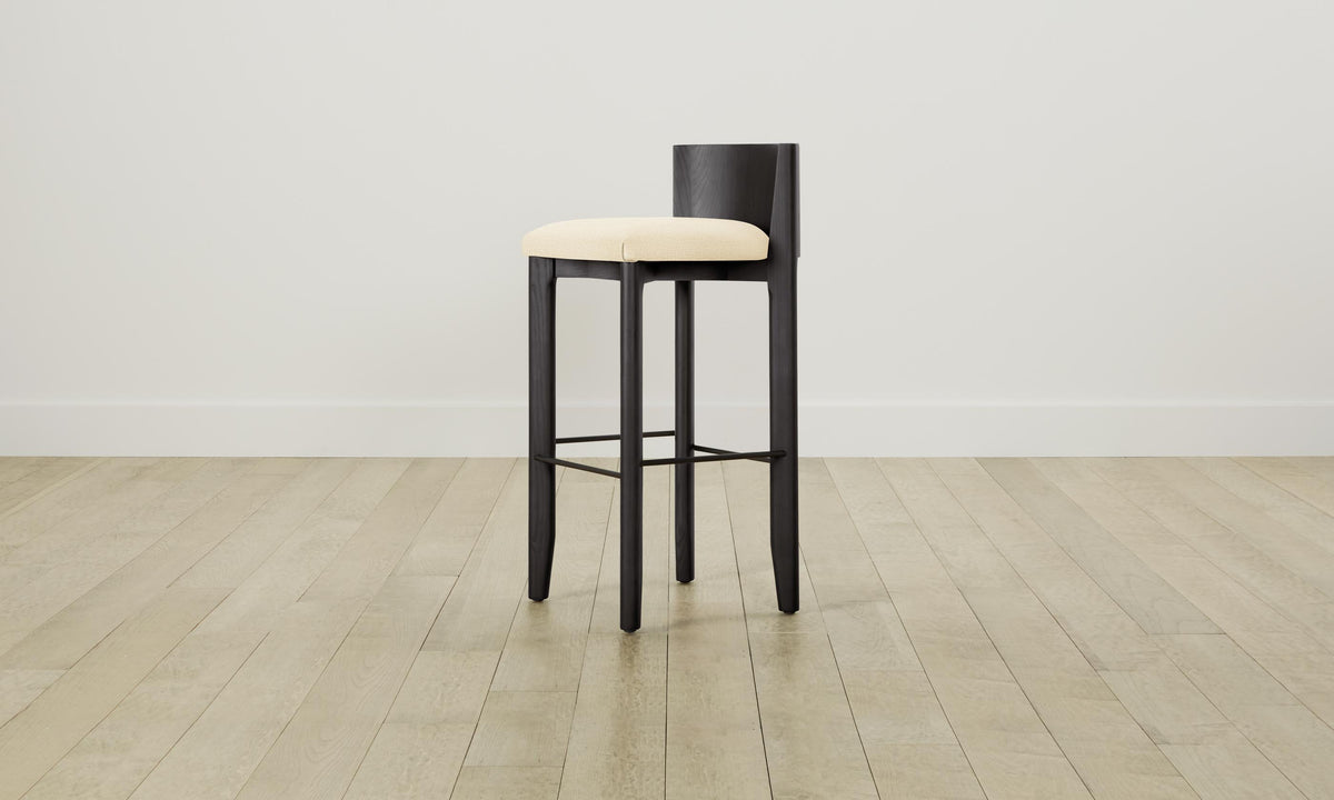 The Delancey Bar & Counter Stool - Performance Woven Chenille Desert